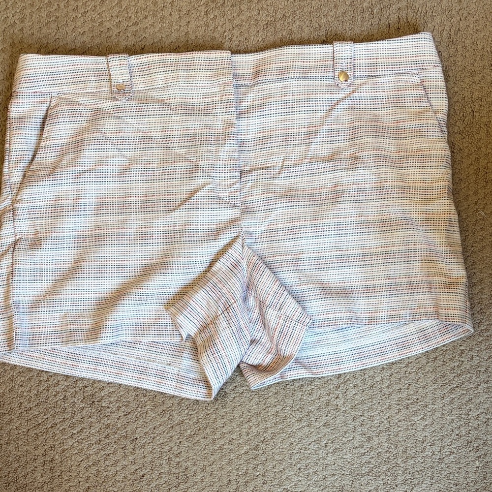 Loft Stylish Women's Red, White, and Blue Shorts
